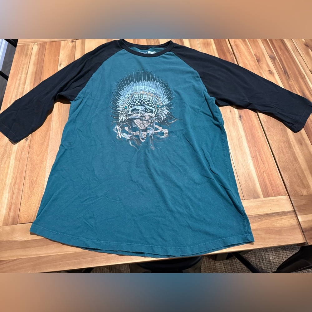 Vans men’s 3/4 sleeve tshirt XL